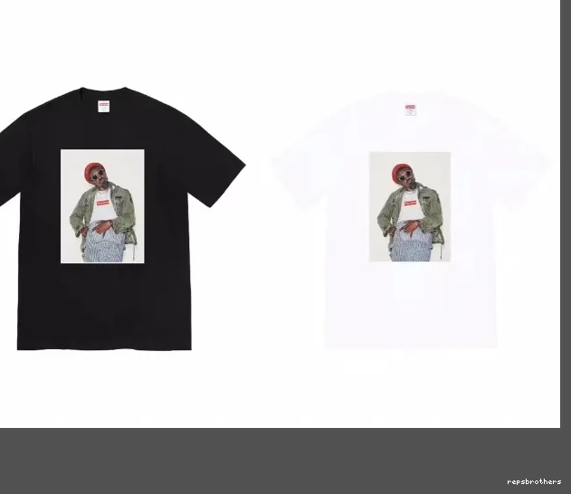 White 22FW Andr Photo XL Tee Person sleeved Short é and M Benjamin é Andr T-shirt L S Black 0802